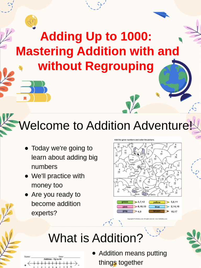 MATHEMATICS2 Q2 3 Solve Problems Involving Addition With Sums | PDF