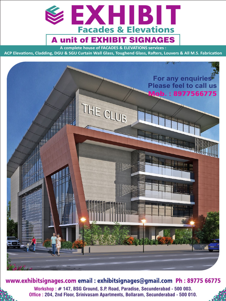 September - Profile Exhibit Facade | PDF | Real Estate | Civil Engineering