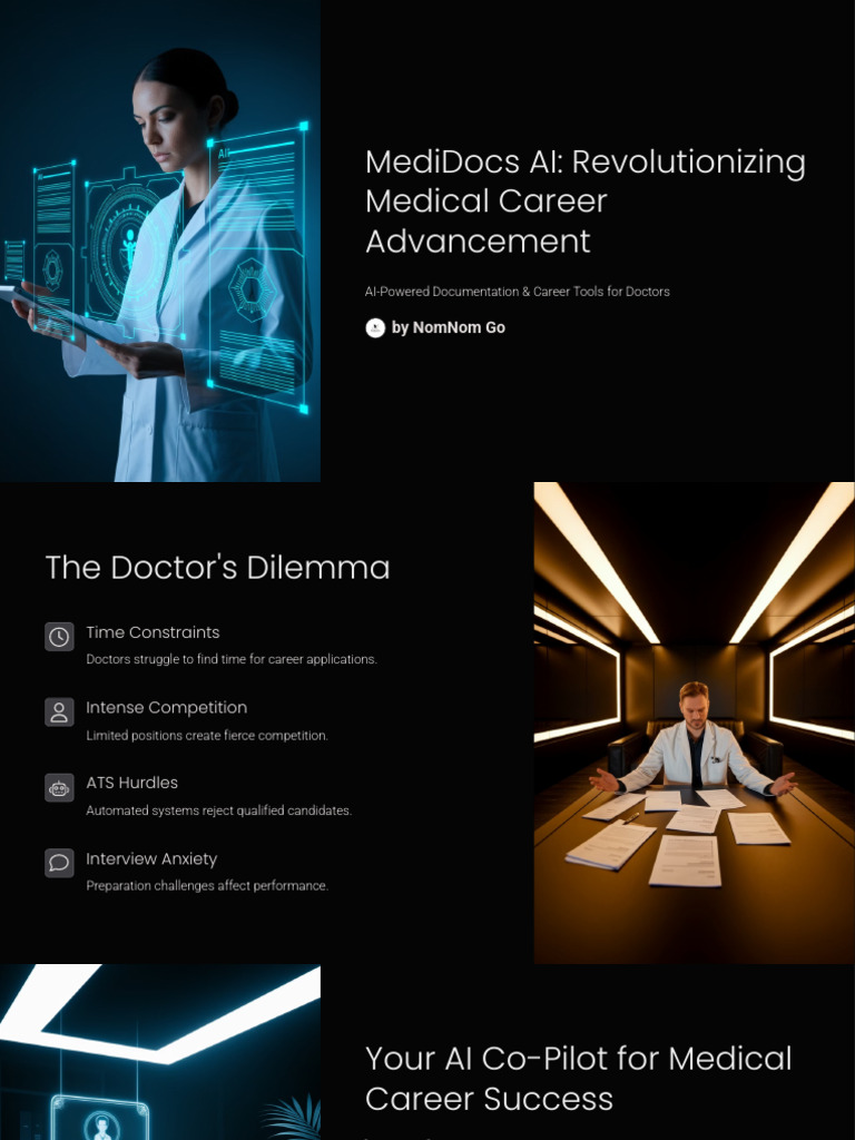 AI Tools for Advancing Medical Careers | PDF | Artificial Intelligence ...