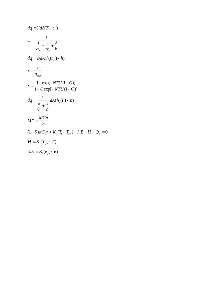 1 Equations | PDF
