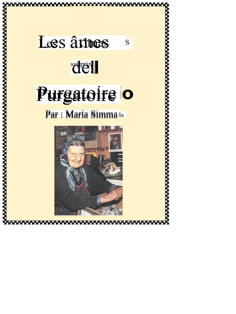 Révélations de Maria Simma sur le Purgatoire | PDF | Purgatoire | Mort