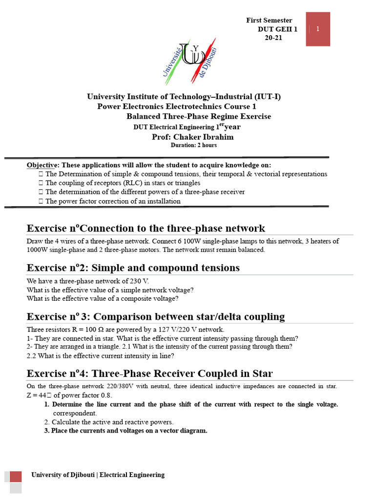 Application Exercise - Chap2 | PDF | Ac Power | Electrical Impedance
