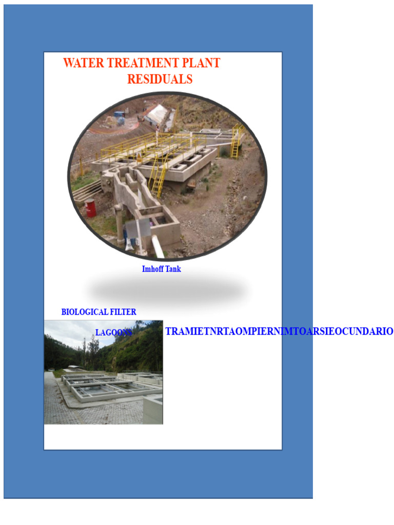 Calculation Memory PTAR - MODEL | PDF | Sewage | Sewage Treatment
