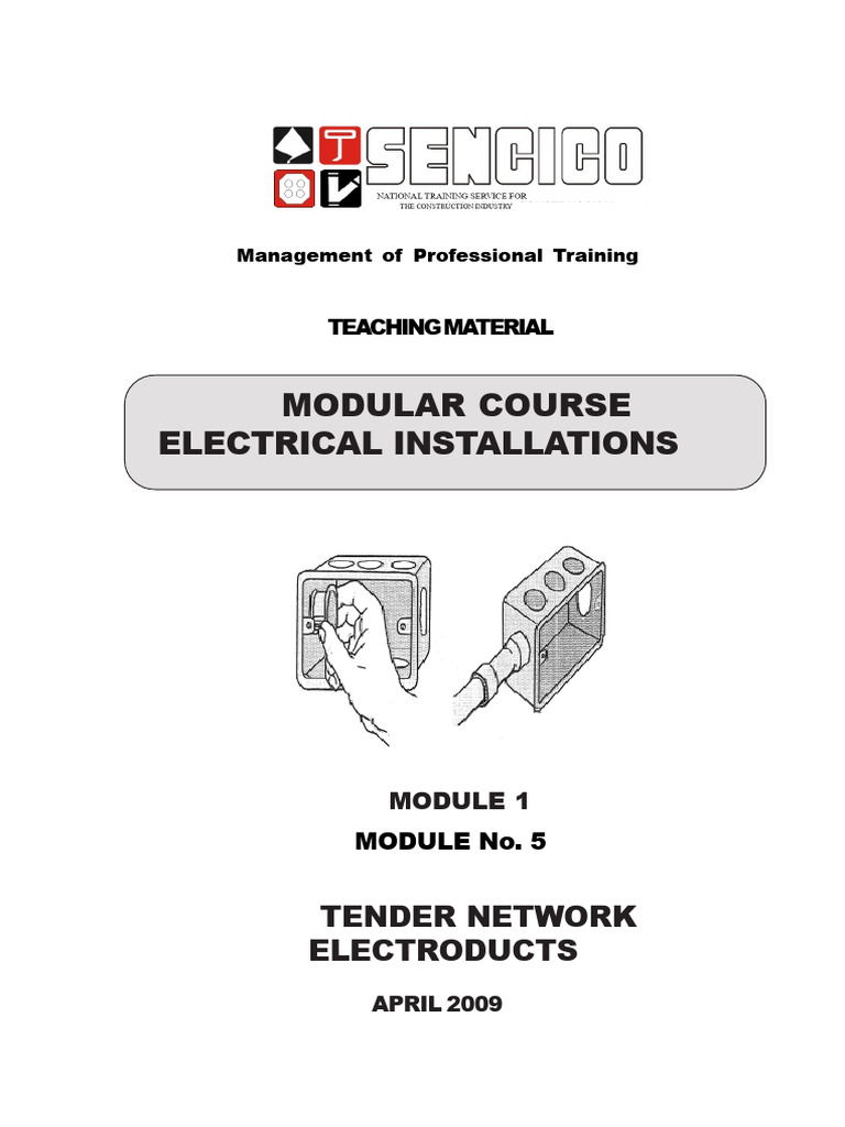 Electrical Installations Course | PDF | Information
