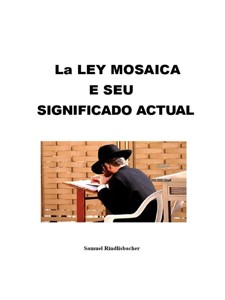 La Ley Mosaica y su Relevancia Hoy | PDF | Diez Mandamientos | Jesús