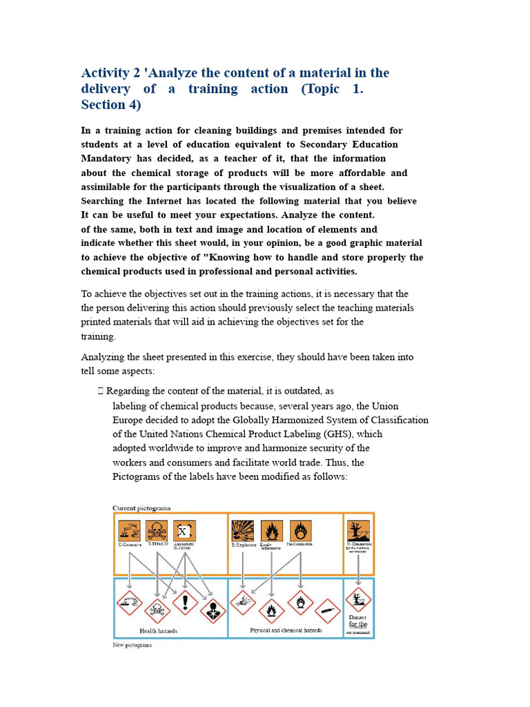 Activity Topic 1 Section 4 | PDF | Learning | Human Communication