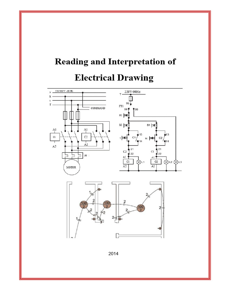 Electrical Drawing Interpretation Guide | PDF | Electric Motor ...