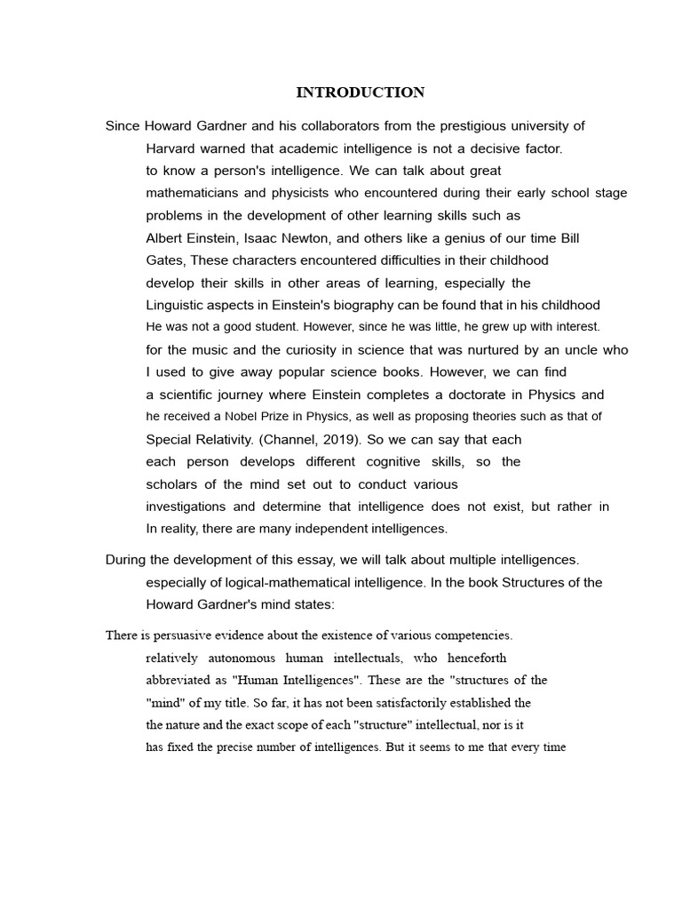 Understanding Logical-Mathematical Intelligence | PDF | Teaching ...