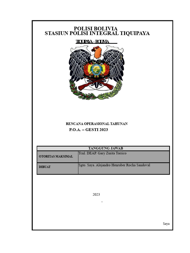 POA 2023 | PDF