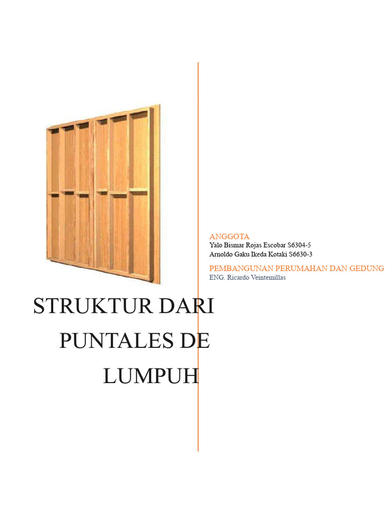Struktur Kayu dalam Pembangunan Rumah | PDF