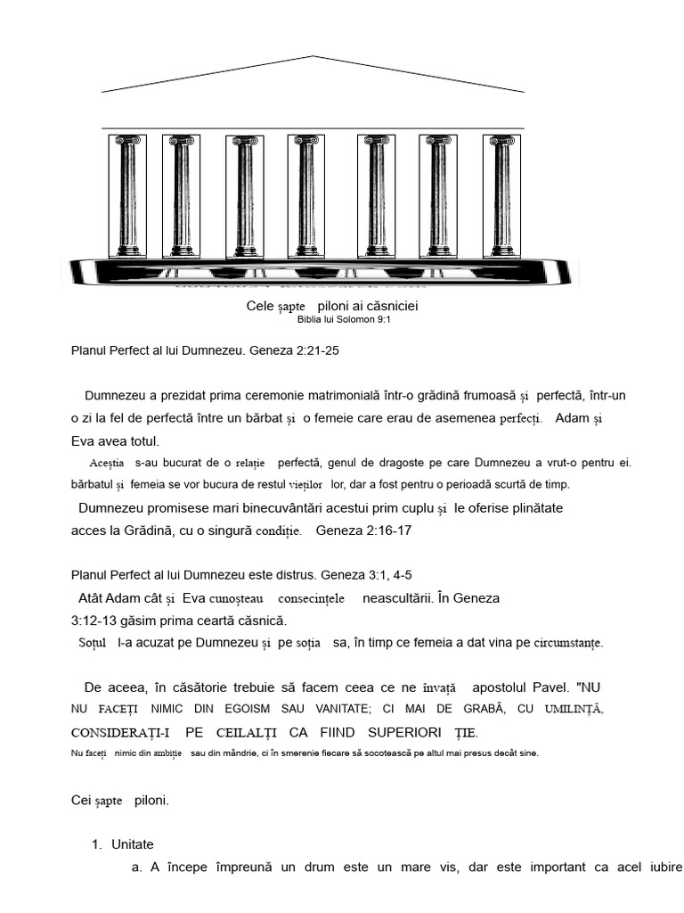 Cele 7 Piloni Ai Căsătoriei | PDF