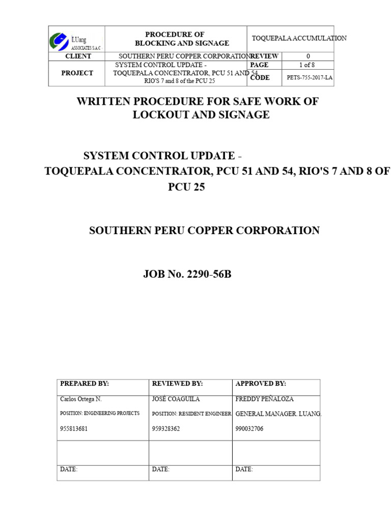 05 Lockout and Tagout | PDF | Safety | Occupational Safety And Health