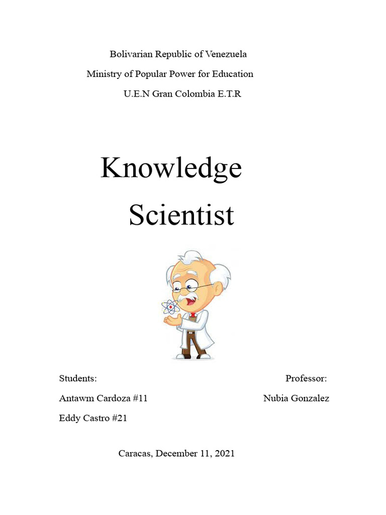 Understanding Scientific Knowledge Basics | PDF | Knowledge ...