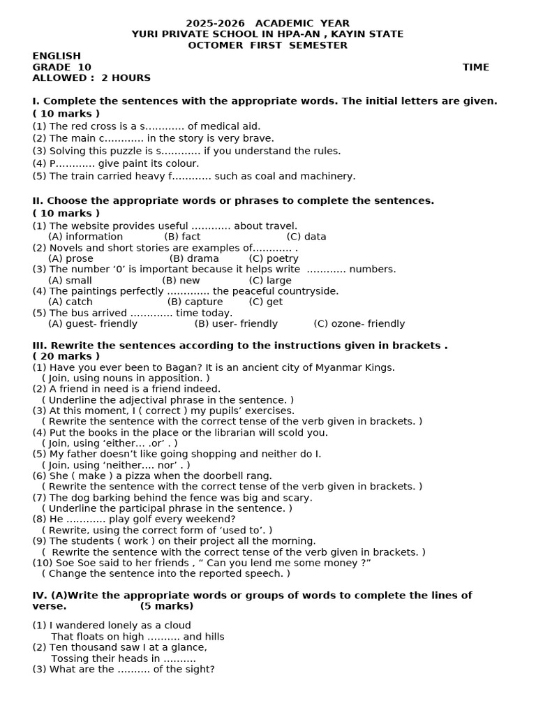 Grade 10 | PDF | Traffic