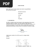 LDR Sensor Module Datasheet | PDF | Electrical Resistance And ...