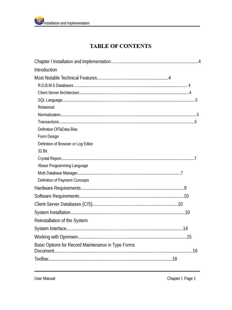 Datapro Accounting Software Guide | PDF | Relational Database | Databases