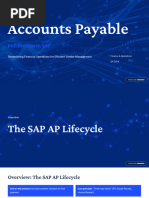 Key SAP Accounts Payable Tables Guide | PDF | Accounts Payable | Business