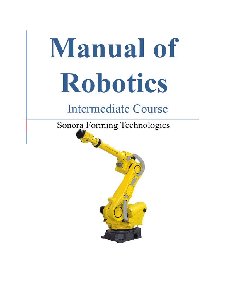Robotics Intermediate Course Manual | PDF | Input/Output | Coordinate ...