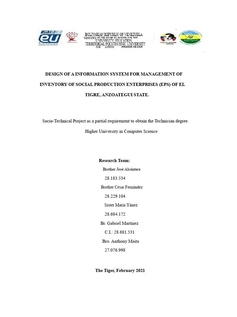 Patis Project Group 6 If03 | PDF | Computer Science | System