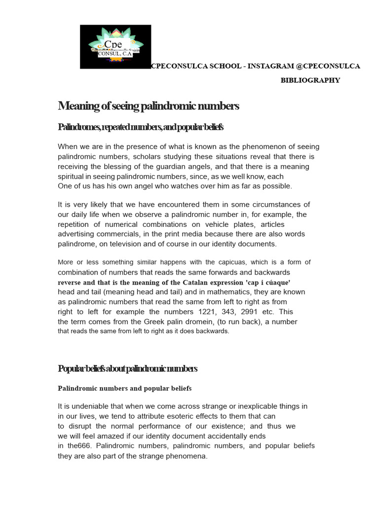 Palindrome visual data 3