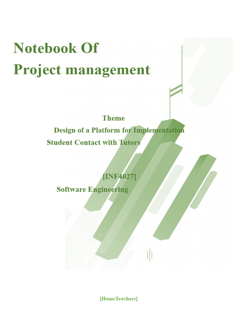 Online Tutor Matching Platform Project | PDF | Application Software ...