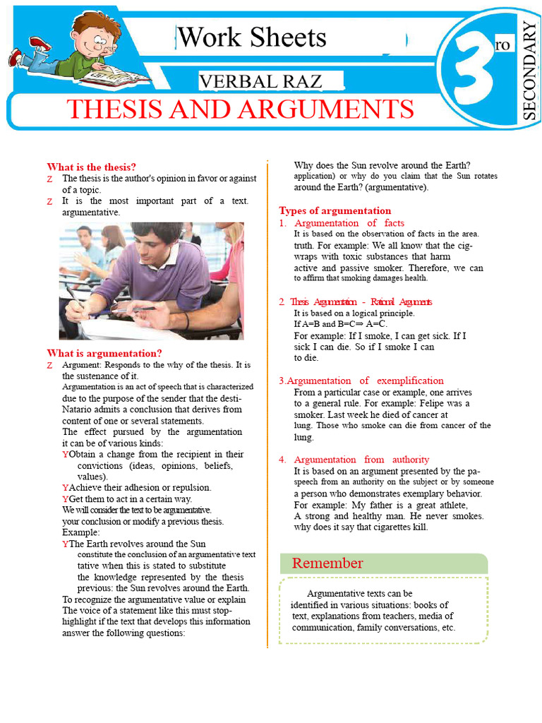 Understanding Argumentation Types | PDF | Argument | Yeti