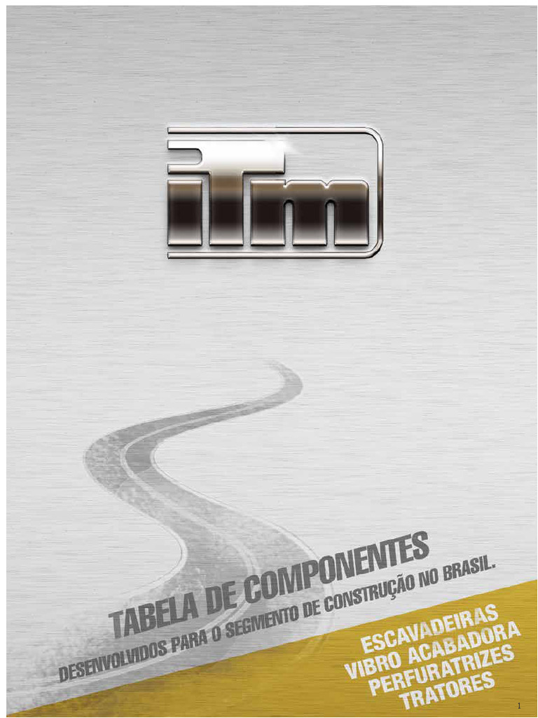 ITM Original Parts for Construction Equipment | PDF | Axle | Screw