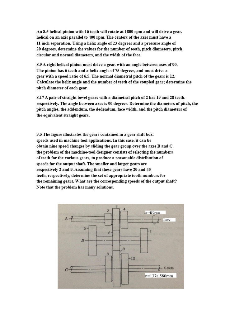 Gear Design Calculations and Analysis | PDF | Gear | Manufactured Goods