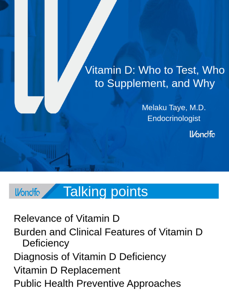 Vitamin D Testing and Supplementation Guide | PDF | Vitamin D