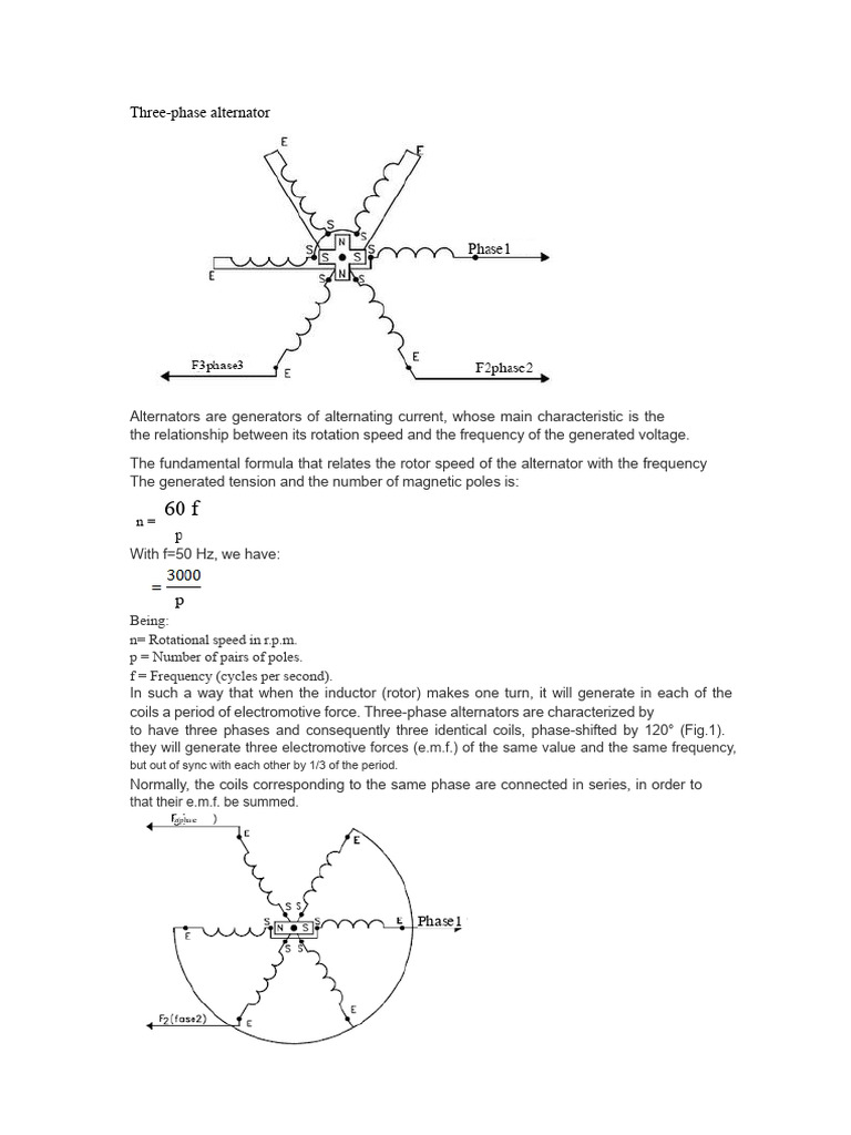Three Phase Alternator Pdf Diode Inductor