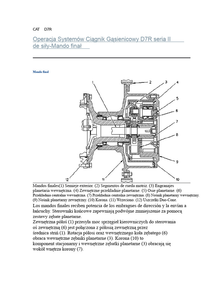 Cat D7R | PDF