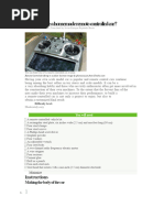 RC Car Wiring and Parts Diagram | PDF | Electric Motor | Anode