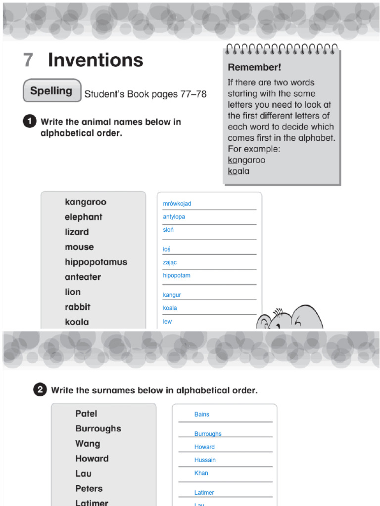 Collins Cambridge Primary English Workbook 4 - Odpowiedzi - 48-54 | PDF
