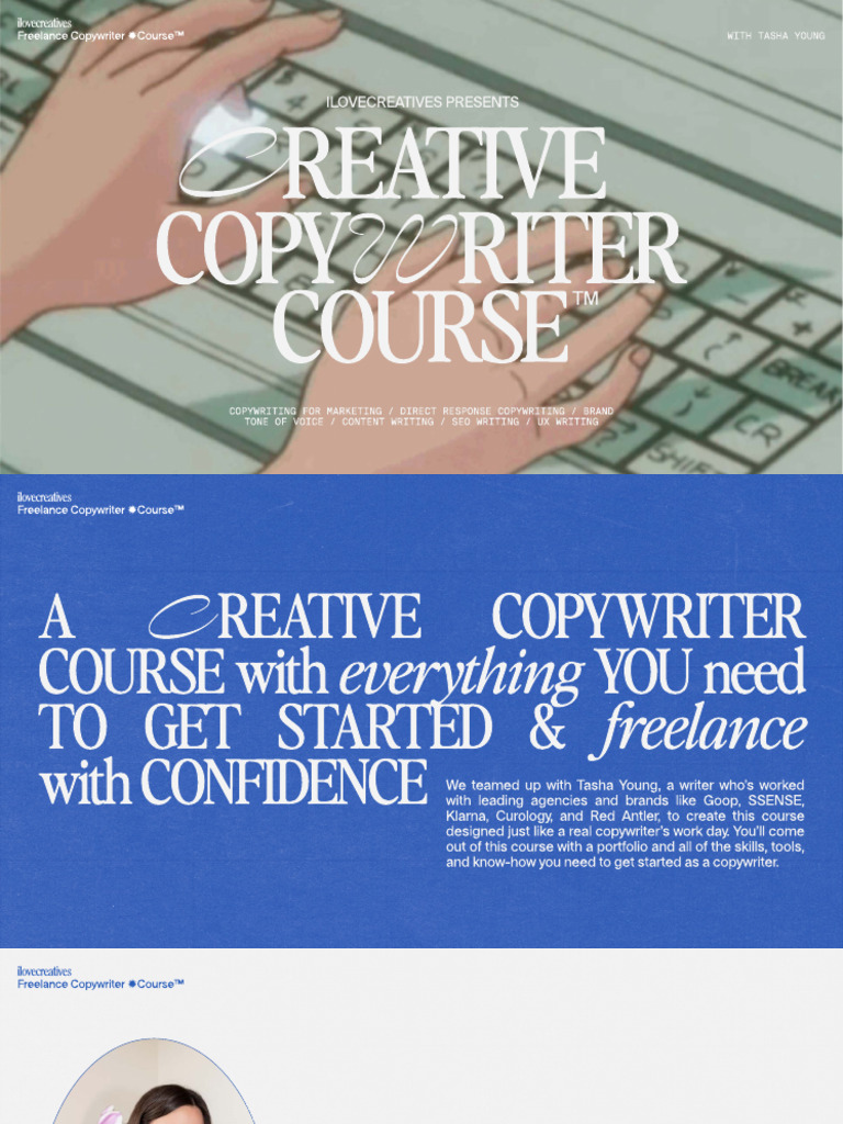 Freelance Copywriting Course by Tasha Young | PDF | Copywriting ...