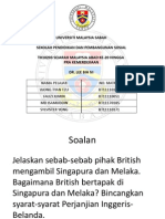 Penapakan British Di Melaka