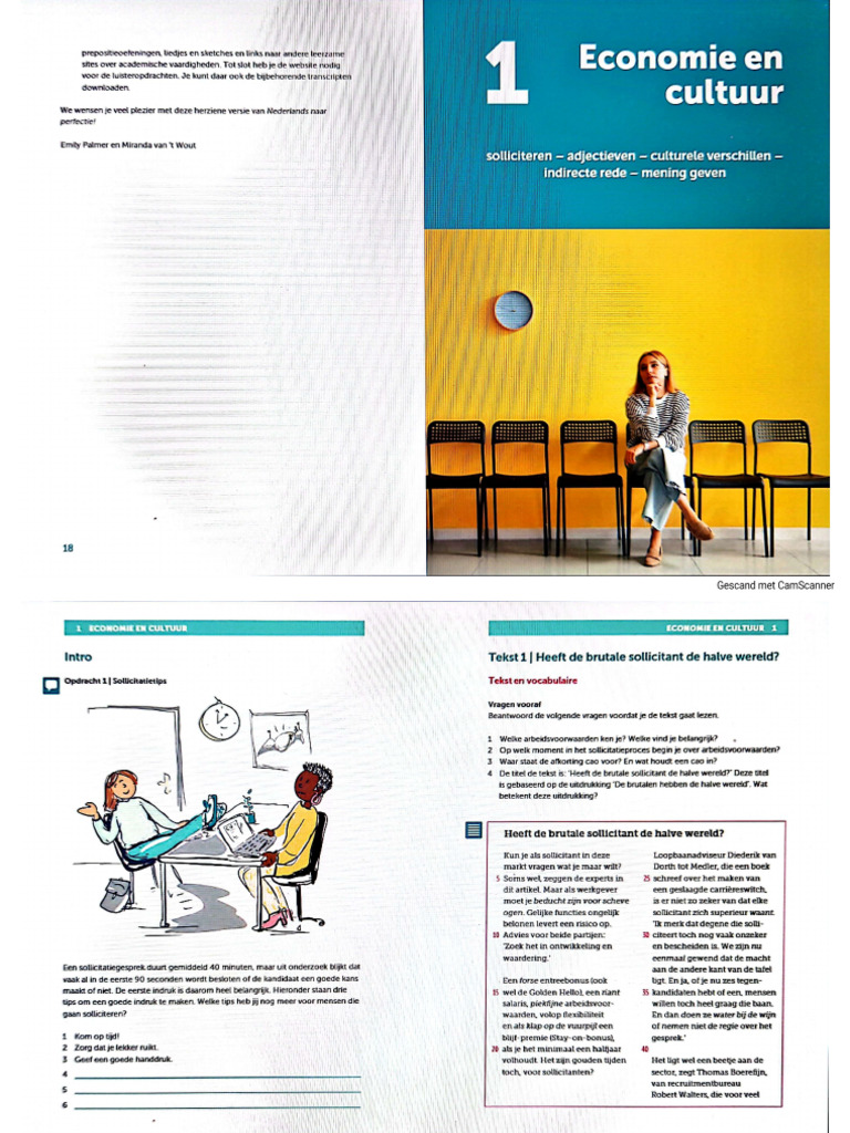 Nederlands Naar Perfectie Thema 1 Nieuwe Druk | PDF