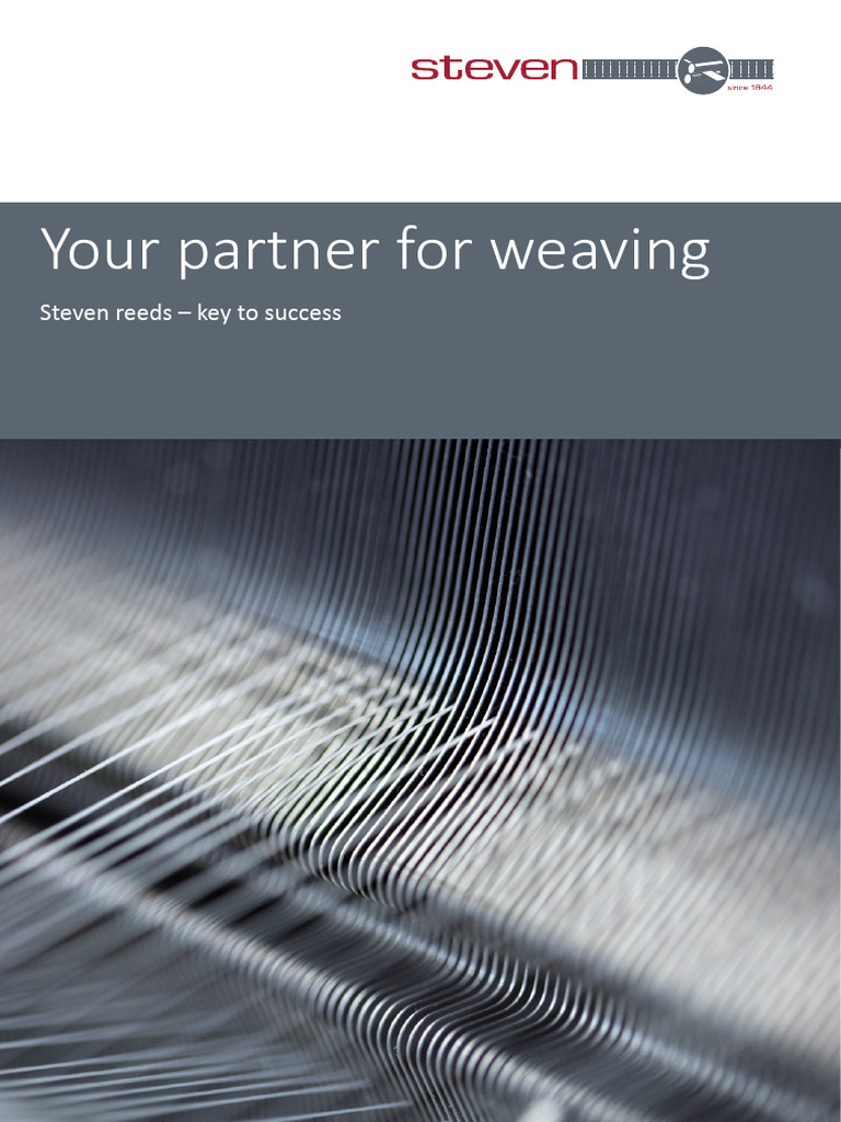 Steven Reeds: Precision Weaving Solutions | PDF | Weaving | Textile Arts