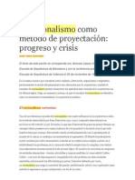 Jose Maria Montaner+Racionalismo y Funcionalismo