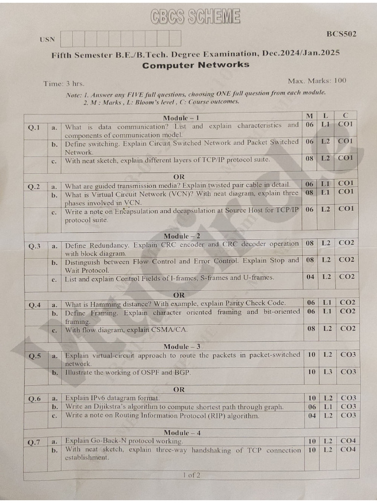 BCS502 Regular Paper | PDF