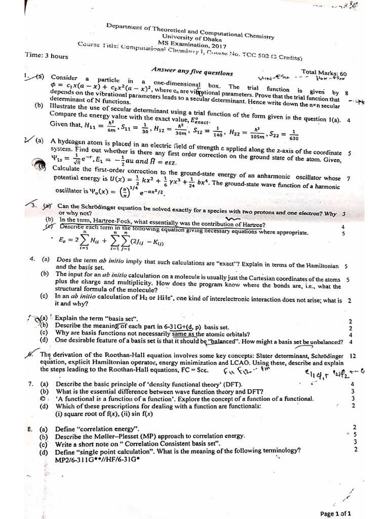 CC1 Ques | PDF