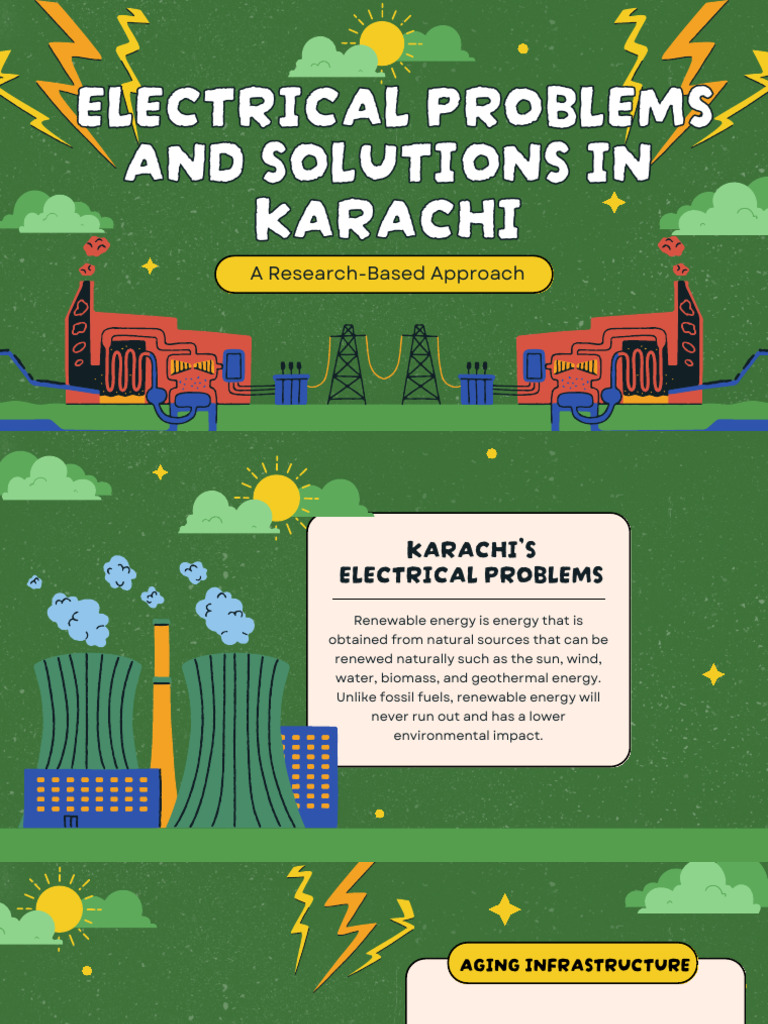 Electrical Problems and Solutions in Karachi | PDF