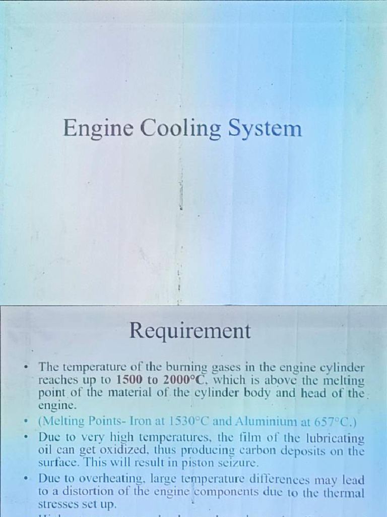 Engine Cooling System | PDF