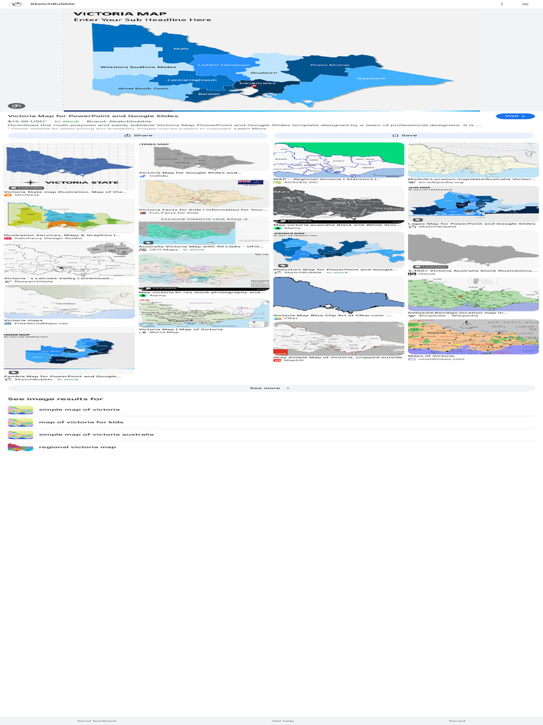 Melbourne and Victoria Map Overview | PDF | Microsoft Power Point ...
