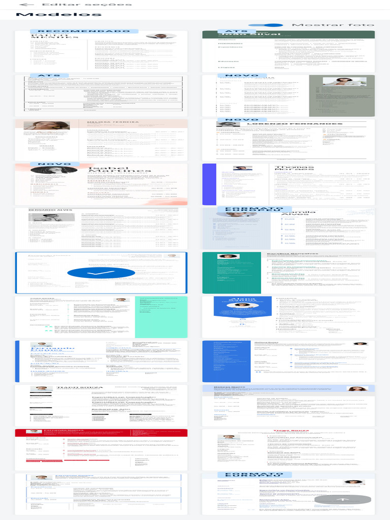 CV Editor | PDF