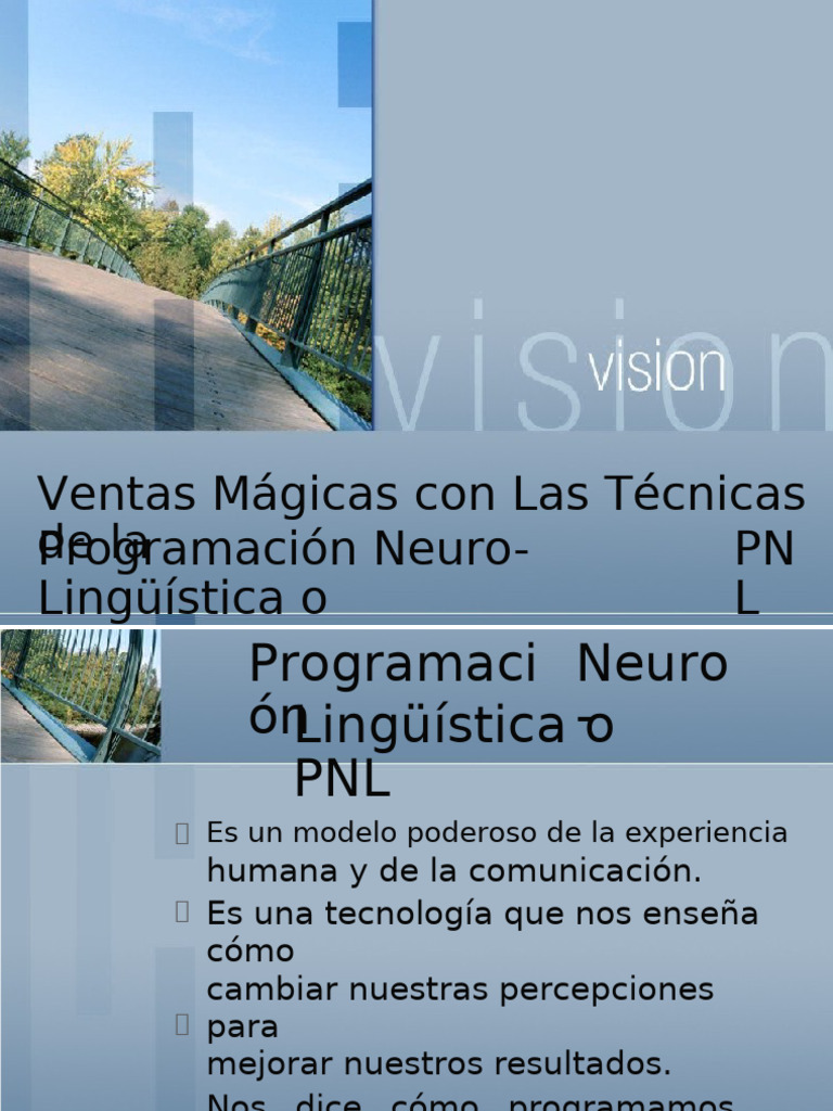 ventas-con-pnl- JBV | PDF | Conceptos psicologicos