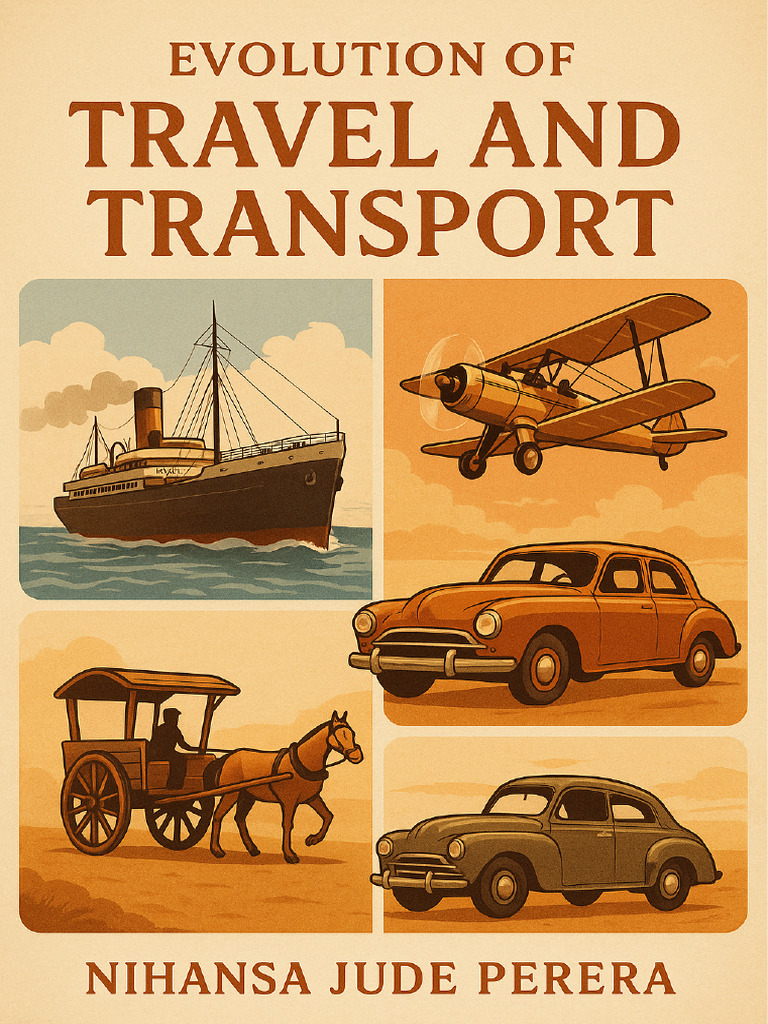 History of Travel and Transport Evolution | PDF | Transport | Train