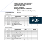 Degree in Ece I-Vi Cu