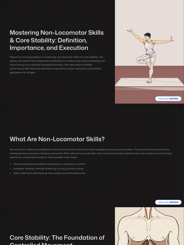 S and Core Stability Definition Importance and Execution | PDF | Pelvis ...