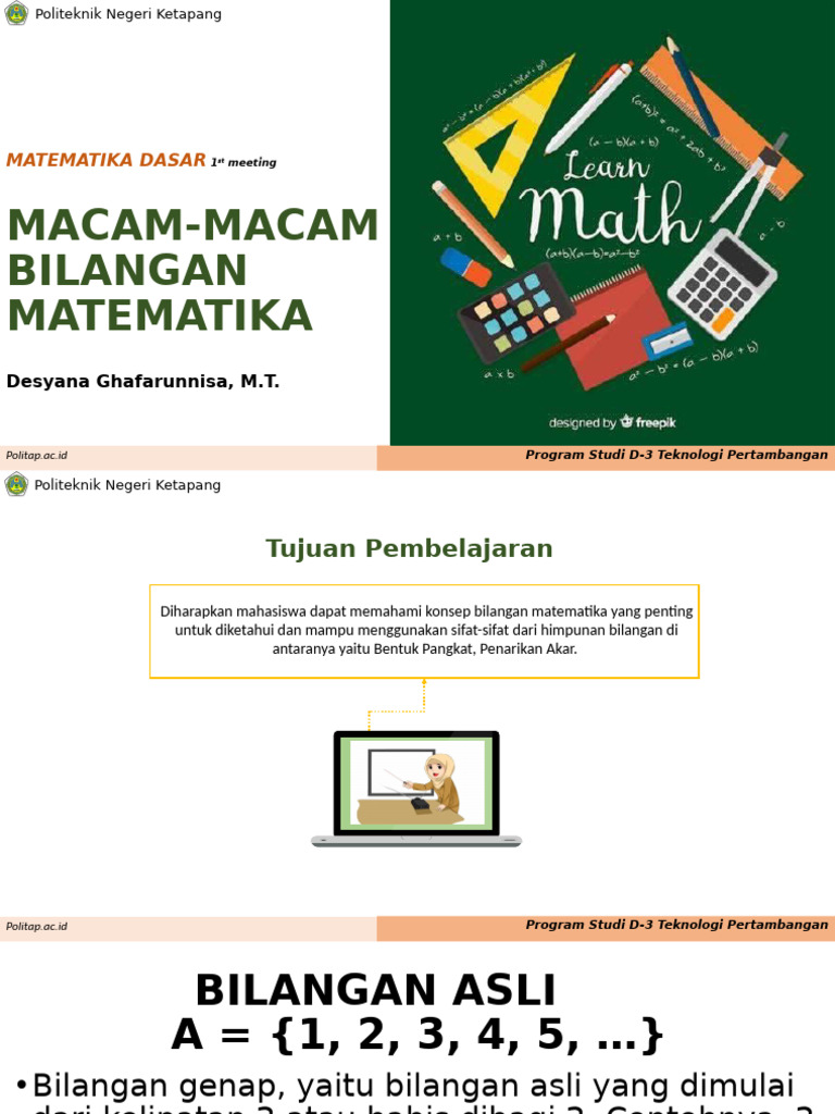 Konsep Bilangan dalam Matematika Dasar | PDF
