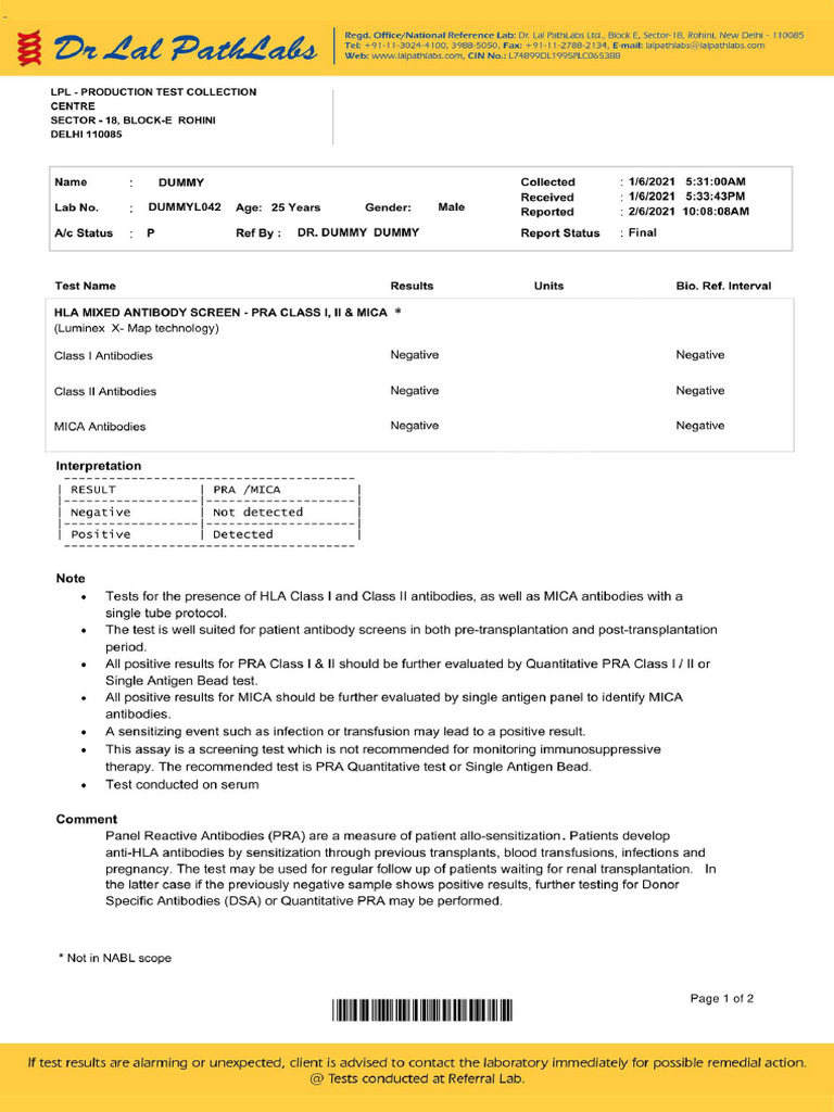 Hla Smple | PDF